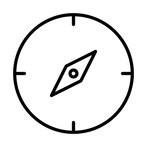 Icon Beratung (Kompass)
